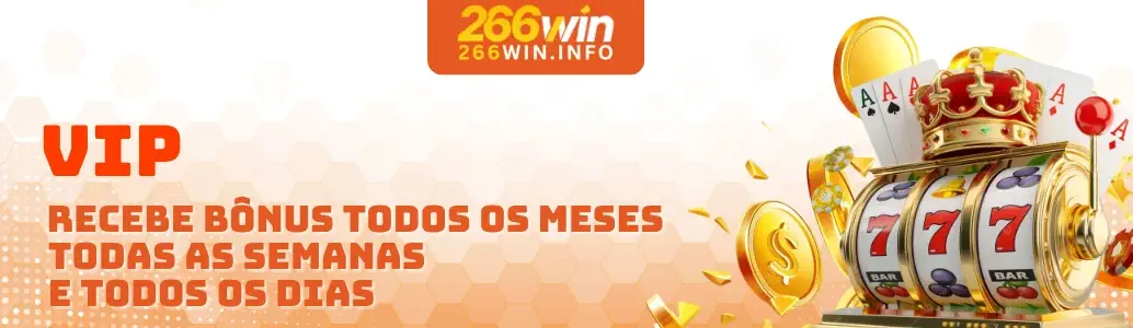 266WIN Promoções banner